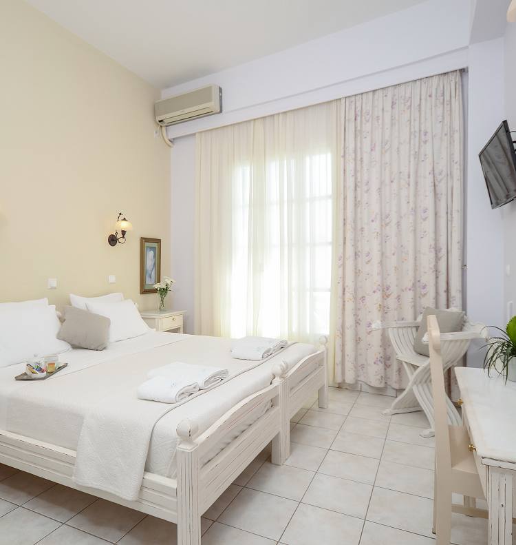 Kymata Hotel room, Naxos Island